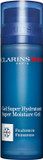 Clarins Men Super Moisture Gel 50ml | Lightweight, Oil-Free Moisturiser for Instant Hydration & Energised Skin