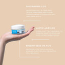 Fade Out Advanced Even Skin Tone Night Cream - Brightening Cream With Niacinamide, Hyaluronic Acid, Lactic Acid, and Rosehip Seed Oil - 50ml