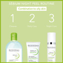 Bioderma Sébium Night Peel - Gentle Facial Peel for Oily & Acne Prone Skin, Spot Treatment Unveils Skin Radiance, Smooth Skin & Reduced Shine, 40ml