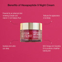Super Facialist Hexapeptide 9 Anti-Ageing Advanced Night Cream - Rejuvenating & Nourishing Overnight Moisturiser with Anti-Aging Complex, Vegan Friendly, 50 ml