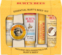 Burt's Bees Essential Gift Set, Lip Balm, Hand Salve, Body Lotion, Foot Cream & Face Cleanser, 5 Travel Size Products