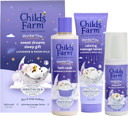 Childs Farm SlumberTime Sweet Dreams Sleep Gift Set | 3-Step Sleep Routine | Lavender & Moon Milk Bath Soak 250ml, Calming Massage Lotion 150ml, Sleep Mist 100ml | Suitable for Dry & Sensitive Skin