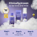Childs Farm SlumberTime Sweet Dreams Sleep Gift Set | 3-Step Sleep Routine | Lavender & Moon Milk Bath Soak 250ml, Calming Massage Lotion 150ml, Sleep Mist 100ml | Suitable for Dry & Sensitive Skin