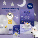 Childs Farm SlumberTime Sweet Dreams Sleep Gift Set | 3-Step Sleep Routine | Lavender & Moon Milk Bath Soak 250ml, Calming Massage Lotion 150ml, Sleep Mist 100ml | Suitable for Dry & Sensitive Skin