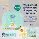 Childs Farm Baby Suitcase Gift | Baby Bubble Bath (250ml), Shampoo & Body Wash (250ml), Moisturiser (200ml) & Nappy Cream (100ml) | Suitable for Newborns with Sensitive, Dry, Itchy Skin