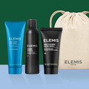 ELEMIS Mens Head-to-Toe Grooming Collection, 3-Piece Daily Essentials to Elevate his Skin, Gift Set Includes: Pollutant-Targeted Deep Cleanse Facial Wash, Foaming Shave Gel and Cool-Down Body Wash