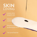 He-Shi Ultra Smooth Reusable Tanning Mitt - Washable Fake Tan Applicator Mitt - Self Tanning Applicator - Tanning Glove for No Streak Tanning