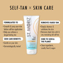 ST. MORIZ Professional Self Tan Remover Pads | Removes Unwanted Fake Tan Instantly | Corrects Tanning Mistakes | Rapid Fake Tan Remover | Dermatologically Tested & Kind to Skin | 60 Pads, White