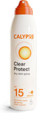 Calypso Clear Protect Dry Mist Spray SPF15 | Water Resistant sun spray | Non-greasy sun protection | Continuous Spray | 175ml