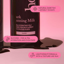 He-Shi Dark Tanning Milk 200ml - Lightweight Fake Tan Milk with Glycerine & Hyaluronic Acid for Silky Hydrated Skin, Dark Bronzed Glow - 96% Natural, Suitable for All Skin Types