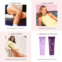 Bare by Vogue Instant Tan - Dark 150ml, Wash-Off Formula for Streak-Free, Natural-Looking Glow - Infused with Super Peptides for Plump, Smooth & Firm Skin