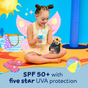 Childs Farm Kids & Baby Sun Lotion Spray SPF 50+ | UVA & UVB Very High Protection | Extra Water Resistant | Fragrance Free | Suitable for Dry, Sensitive Skin, 100ml