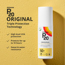 RIEMANN P20 Original SPF50 +Plus Spray 100ml, Advanced Sunscreen Protection, High Performance, Triple Protect + Sweat Resistance, Protects up to 10 Hours, Very Water Resistant, High UVA Protection
