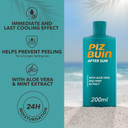Piz Buin After Sun Soothing and Cooling Moisturising Lotion | With Aloe Vera | 200ml (Pack of 2)