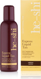 He-Shi Self Tan Express Instant Fake Tan Liquid  Bronze Natural Quick Dry Formula with Tropical Smell - Vegan & Cruelty Free - Medium Bronzing Glow (150ml) He-Shi Self Tan Express Instant Fake Tan Liquid  Bronze Natural Quick Dry Formula with Tropical Smell - Vegan & Cruelty Free - Medium Bronzing Glow (150ml)