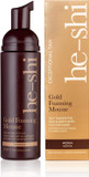 He-Shi Self Tan Gold Mousse Instant Tan - Bronzing n Natural Fake Ta Glow - Fast Drying No Smell Tan - Vegan & Cruelty-Free - - Buildable Sun-Kissed Fake Tan He-Shi Self Tan Gold Mousse Instant Tan - Bronzing n Natural Fake Ta Glow - Fast Drying No Smell Tan - Vegan & Cruelty-Free - - Buildable Sun-Kissed Fake Tan