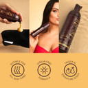 He-Shi Self Tan Gold Mousse Instant Tan - Bronzing n Natural Fake Ta Glow - Fast Drying No Smell Tan - Vegan & Cruelty-Free - - Buildable Sun-Kissed Fake Tan He-Shi Self Tan Gold Mousse Instant Tan - Bronzing n Natural Fake Ta Glow - Fast Drying No Smell Tan - Vegan & Cruelty-Free - - Buildable Sun-Kissed Fake Tan