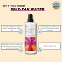 Crazy Angel Vegan Self-Tan Water (Buildable/Medium tan). Made in UK. 200ml