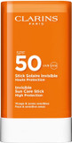 Clarins Invisible Sun Care Stick SPF50 High Protection 17g