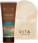 VITA LIBERATA Tinted Tan Lotion Medium 200ml & Mitt Bundle, Hydrating Tanning Lotion, Sun-Kissed Tan, Designed for Face & Body Use, Tinted, Lasting Tan, Streak Free Blend VITA LIBERATA Tinted Tan Lotion Medium 200ml & Mitt Bundle, Hydrating Tanning Lotion, Sun-Kissed Tan, Designed for Face & Body Use, Tinted, Lasting Tan, Streak Free Blend