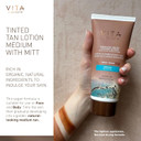 VITA LIBERATA Tinted Tan Lotion Medium 200ml & Mitt Bundle, Hydrating Tanning Lotion, Sun-Kissed Tan, Designed for Face & Body Use, Tinted, Lasting Tan, Streak Free Blend VITA LIBERATA Tinted Tan Lotion Medium 200ml & Mitt Bundle, Hydrating Tanning Lotion, Sun-Kissed Tan, Designed for Face & Body Use, Tinted, Lasting Tan, Streak Free Blend