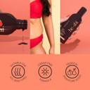 He-Shi Self Tan Express Instant Fake Tan Liquid  Dark Natural Quick Dry Formula with Tropical Smell - Vegan & Cruelty Free - Dark Bronzing Glow (150ml)