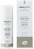 Green People Scent Free Facial SPF15 Sun Cream - Suitable for Combination & Sensitive Skin - Paraben Free Sunscreen - Organic, Cruelty Free & Vegan, 50ml