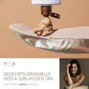 VITA LIBERATA, Fabulous Gradual Tanning Lotion 400ml & Dual Sided Self Tanner Mitt, Super Hydrating Hyaluronic Acid, Designed for Face & Body, Buildable Formula, Streak Free, Lasting Finish