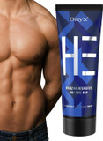 Onyx HE Sunbed Cream for Men | Tanning Accelerator for Indoor & Outdoor Use | Light, Streak-Free Formula for Rapid, Dark Results | Hydrating Lotion to Enhance Tan and Highlight Muscle Definition