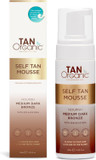 TanOrganic Self Tanning Mousse Fake Tan Certified Organic Natural Vegan 120ml