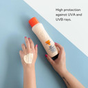 LECHE HIDRATANTE BRONCEADORA facial y corp con aceite de zanahoria SPF 30 500 ml