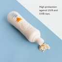 LECHE HIDRATANTE BRONCEADORA facial y corp con aceite de zanahoria SPF 50 500 ml