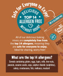 Gluten Free Cake Mix | Creative Nature Victoria Sponge Cake Mix | Organic, Nut Free, Dairy Free Baking Mix | Top 14 Allergen Free | 2 Pack