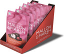 Mallow & Marsh Raspberry Coated in 70% Dark Chocolate Marshmallow Sharing Bag - Multipack 6 x 100g