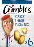 Mrs Crimble's Authentically French Classic Madeleines, 180 g (Pack of 6)