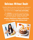 Gluten Free Cake Mix | Creative Nature Vegan Carrot Cake Baking Mix | Organic, Nut Free, Dairy Free Baking Mix | Top 14 Allergen Free | 6 Pack