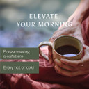 Ancient + Brave - Coffee + Collagen Powder 250g - Organic Brazilian Ground Coffee with Grass-Fed Hydrolysed Bovine Collagen - Collagen Coffee, Premium Blend Organic Cacao - High Protein, Keto Friendly