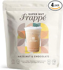 Purition Chocolate & Hazelnut Healthy Frappés Coffee Alternative (4x10 servings) | Plant Based Ingredients | No Added Sugar | Premium Frappés Alternative