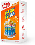 HIGH5 Energy Gels Aqua - Quick Release Sports Gels to Power Muscles for Peak Performance - Natural Fruit Juice & Caffeine-Free - Fast Energy Boost for Running, Cycling, Endurance (Orange, 5 x 66g) HIGH5 Energy Gels Aqua - Quick Release Sports Gels to Power Muscles for Peak Performance - Natural Fruit Juice & Caffeine-Free - Fast Energy Boost for Running, Cycling, Endurance (Orange, 5 x 66g)