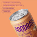 Goodrays - 30mg CBD Drink - 6 x 250ml Cans - Blood Orange & Grapefruit - Natural Flavours, Low Calorie, Vegan - High Strength (30mg/can), All Natural - Reduce Stress & Unwind, Packaging May Vary