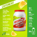 HIGH5 Energy Drink Caffeine Hit - Electrolytes Sport Energy Drink Powder - Isotonic Drink with 2:1 Fructose - Hydration for Running, Cycling, Endurance Fuel - Natural Flavours, Vegan (Citrus, 12x47g) HIGH5 Energy Drink Caffeine Hit - Electrolytes Sport Energy Drink Powder - Isotonic Drink with 2:1 Fructose - Hydration for Running, Cycling, Endurance Fuel - Natural Flavours, Vegan (Citrus, 12x47g)