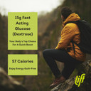 Lift Fast-Acting Glucose Energy Juice Shots, Tropical, 12 Pack of 60 ml Bottles