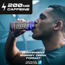 Applied Nutrition ABE Pre Workout Cans - All Black Everything Energy + Performance Drink, ABE Carbonated Beverage Sugar Free with Caffeine (Pack of 12 Cans x 330ml) (Energy Flavour)