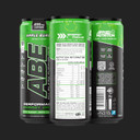Applied Nutrition ABE Pre Workout Cans - All Black Everything Energy + Performance Drink, ABE Carbonated Beverage Sugar Free with Caffeine (Pack of 12 Cans x 330ml) (Apple & Elderflower)