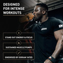 DY Nutrition - Blood and Guts Pre Workout Powder, 398g (Cola) - High Strength Preworkout with 350mg Caffeine, Citrulline Malate, Beta Alanine, Arginine AKG, L-Tyrosine, Vitamin B3 for Men & Women