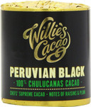 Willie's Cacao - 100% Cacao - 100% Javan Dark Breaking cacao - Caramel notes - 180g- For cooking, baking, drinks - Vegan & No Added Sugar
