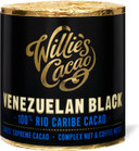 Willie's Cacao - 100% Cacao - Venezuelan Black 100% Carenero Cacao - 180g- Nutty spicy notes - For cooking, baking, drinks - Vegan & No Added Sugar