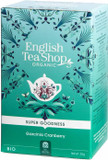 English Tea Shop Organic Cranberry, Hibiscus and Rosehip - 20 Tea Bag Sachets, 35 g