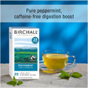 Birchall Tea Bags, Peppermint Tea Gift Set, Caffeine Free Tea Bursting with Full Flavour, Perfect Vegan Gifts, 25 Enveloped Plant-Based Tea Bags