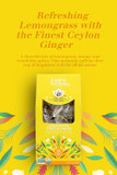 English Tea Shop Organic Lemongrass Citrus & Ginger Loose Leaf - 15 Loose leaf pyramid tea bags